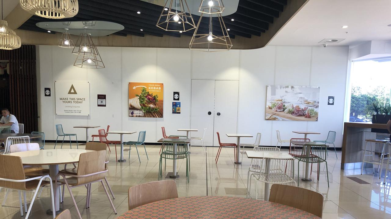 Empty stores thoughout the Australia Fair shopping centre at Southport. Picture Glenn Hampson