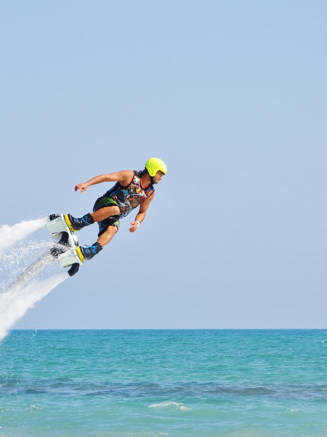 Flyboarding will be one of the attractions offered. Picture: iStock