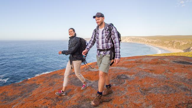 The Kangaroo Island Wilderness Trail in Flinders Chase National Park. Picture: Environment Department