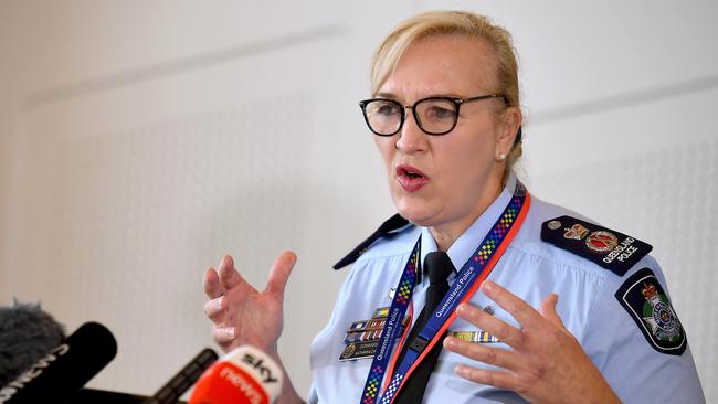 Commissioner of the Queensland Police Katarina Carroll. Picture: NewsWire / John Gass