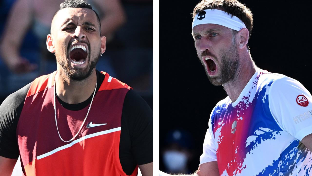 ‘Absolute knob’: Kyrgios’ doubles opponent unloads on ‘10-year-old’ antics in fiery tirade