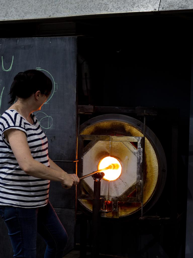 Put your inner artist to the test at Canberra Glassworks.