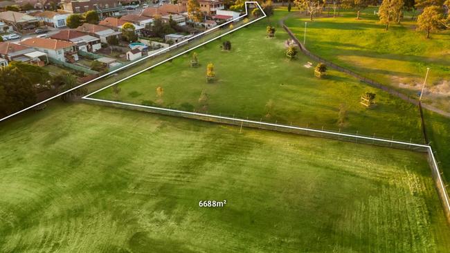 The site on 30 Trevenar Street, Ashbury, is surrounded by the Ashbury Peace Park, with many residents mistaking it as being part of the park.