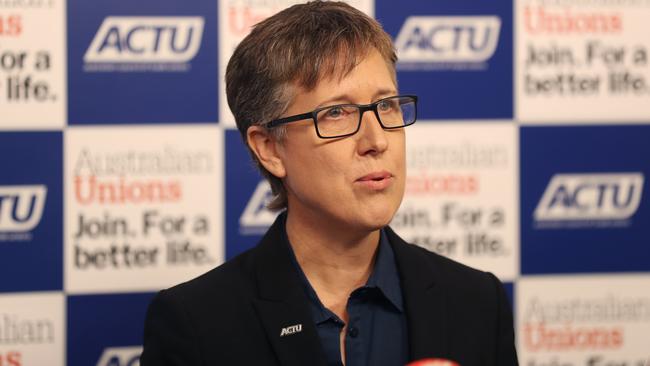 ACTU secretary Sally McManus. Picture: AAP