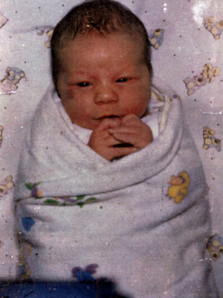 Baby Caleb Folbigg.