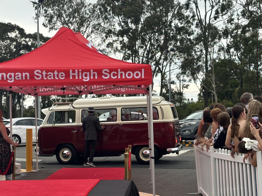 The students of Urangan State High School celebrating their formal.