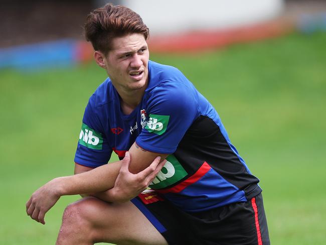 New recruit Kalyn Ponga signed the richest deal ever by a teenager. Picture. Phil Hillyard