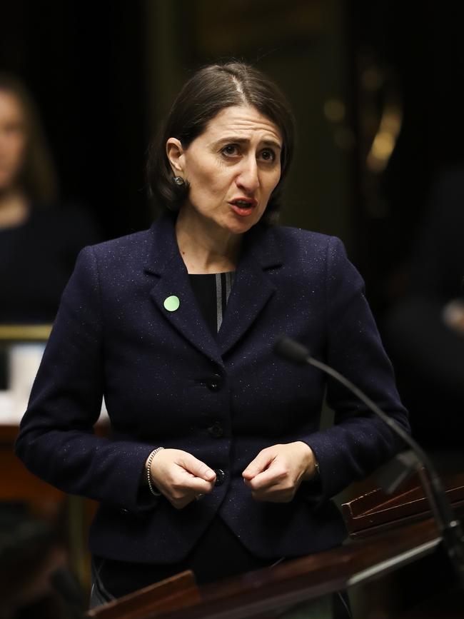 NSW Premier Gladys Berejiklian. Picture: Dylan Robinson