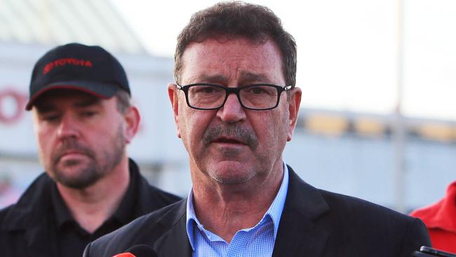 AMWU national vehicle division secretary Dave Smith said a significant proportion of the workers to be made redundant were members of his union. Picture: Aaron Francis