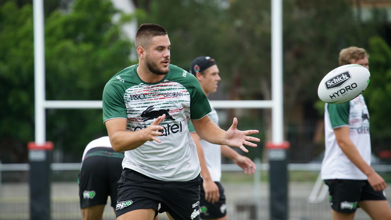 Corey Allan is in the running for a fullback or wing spot. Picture: Supplied by South Sydney Rabbitohs