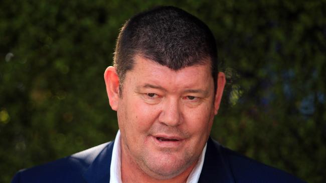 James Packer in Melbourne in January. Pic: AAP