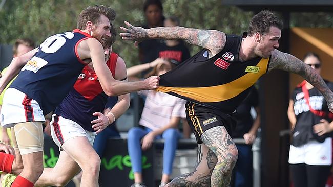 Tullamarine was victorious at Willowbrook Reserve. Picture: Lawrence Pinder