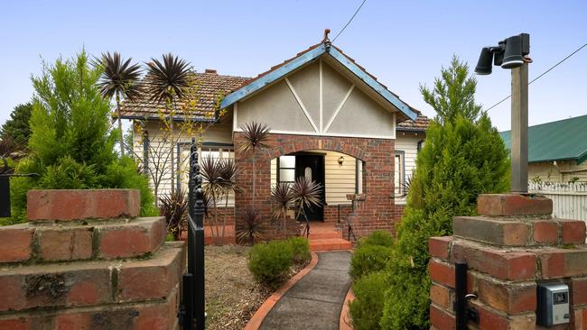 A three-bedroom house, 1124 Grange Rd, Alphington has a $1.019m price tag. The inner northeast suburb recorded a 58.5 per cent rise, hitting a $1.87m median house price and gaining $690,189 in equity across five years.