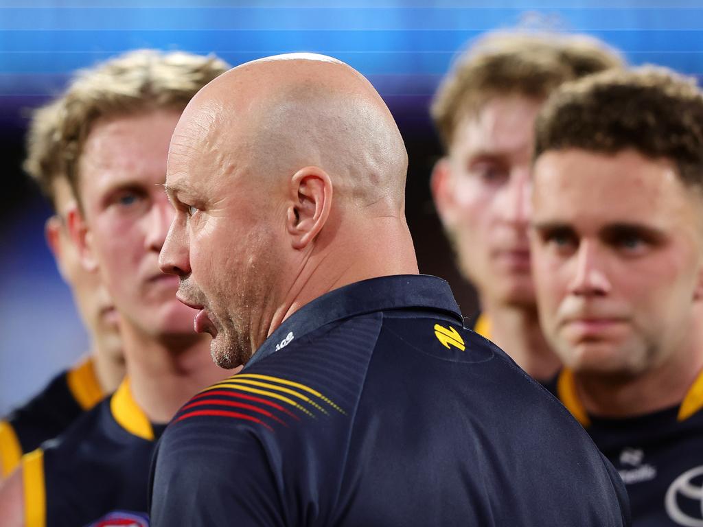 Matthew Nicks during the loss to Hawthorn. Picture: Sarah Reed/AFL Photos