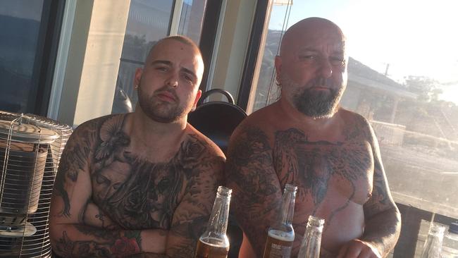 Alleged Primbee drug supplier Robert Bojlevski (right) and his son and co-accused Daniel Bojlevski. Robert was released on bail while Daniel remains behind bars. Picture: Facebook