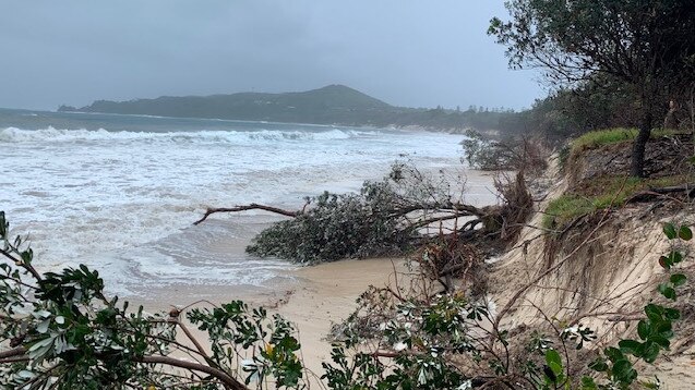 The coast at Byron Bay.