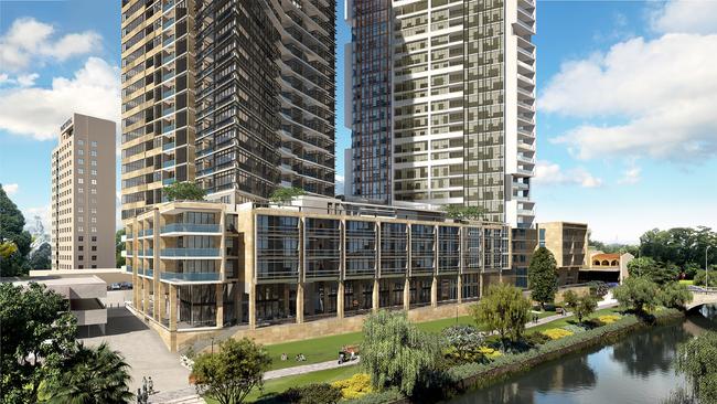 180 George would take the title of Western Sydney’s tallest residential tower from Altitude by Meriton, 330 Church St, Parramatta.