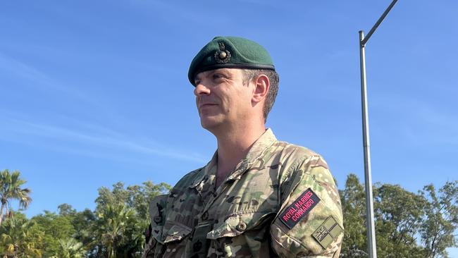 Lt Colonel Oliver Denning of the 40 Commando Royal Marines confirmed the buggies would be used for Exercise Predators Run. Picture: Harry Brill.