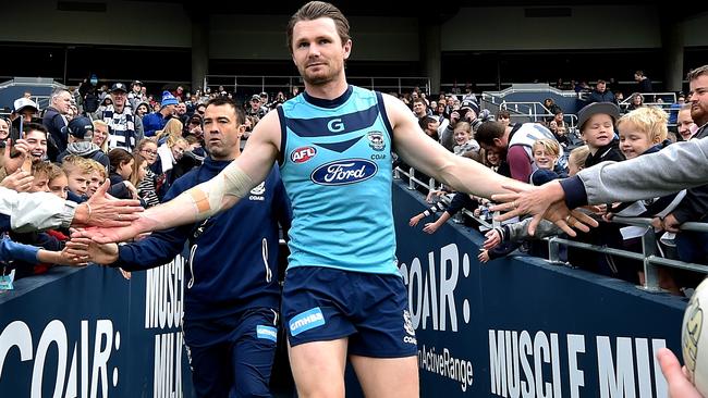 Patrick Dangerfield came through with the goods again last week. Picture: Jay Town