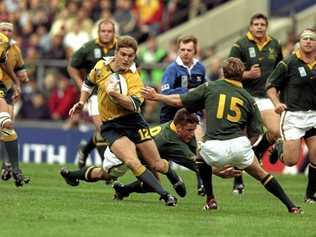 RUGBY ROYALTY: Toowoomba product and former Wallaby Tim Horan will MC Downlands College's Wake Up With The Wallabies breakfast alongside special guest John Eales. Picture: Nick Wilson