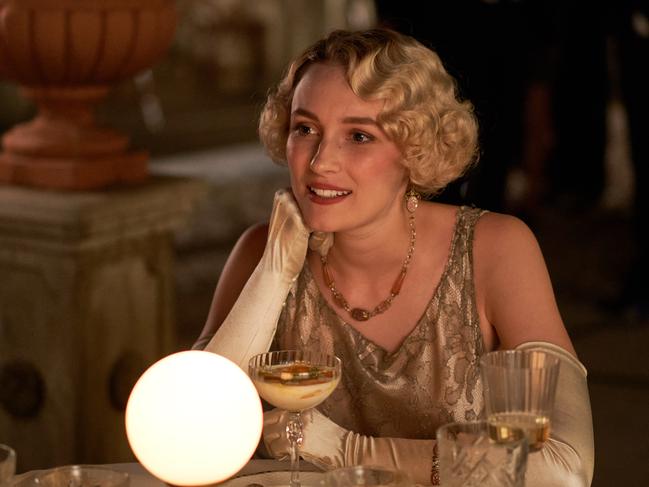 ‘Will put you in the mood’ ... Australian actor Claude Scott-Mitchell in Foxtel period drama Hotel Portofino.
