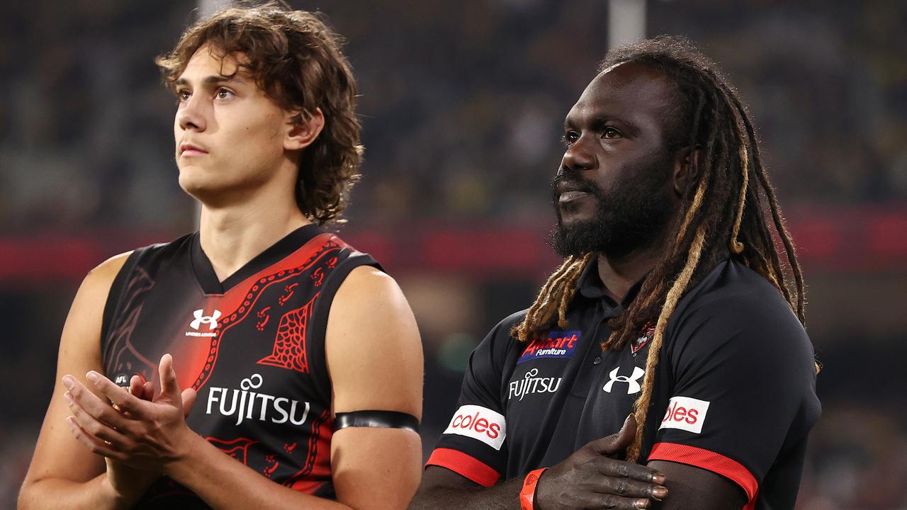 Tex Wanganeen and Anthony McDonald-Tipungwuti. Photo by Michael Klein.