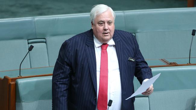 The meteoric rise of Clive Palmer is under scrutiny in parliament. Picture: Gary Ramage