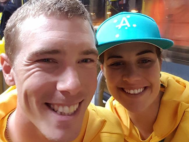 Rohan Dennis and Melissa Hoskins became trackside sweethearts during the London Olympics.