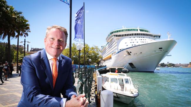 Regent Seven Seas global chief sales officer Steve Odell. Picture: Renee Nowytarger