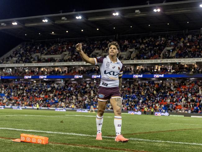 Backing up from Origin, Reece Walsh used his blistering speed to score a try and set up two others. Picture: NRL Imagery