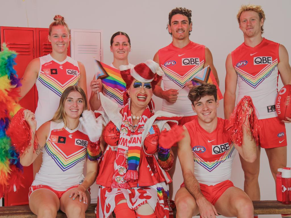 Los Angeles Rams team up with Sydney Swans for World Pride celebration in  Australia