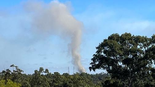Smoke is visible from Moranbah and Anglo American appreciates that it may cause problems for residents.