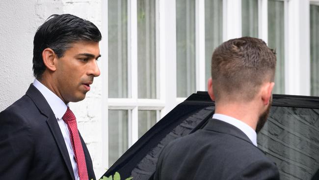 Polling suggests Tory leadership candidate Rishi Sunak trails Liz Truss among Tory members who voted Leave. Picture: Getty Images