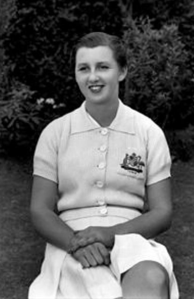 Nancye Wynne Bolton won the Women’s Singles title six times at the Australian Championships. Picture: Supplied.