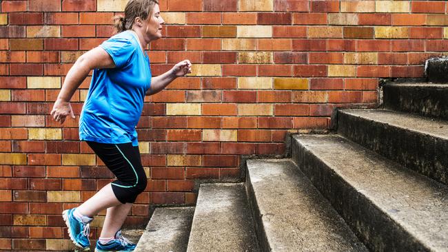 Climbing stairs is one of the ways to beat weight gain.