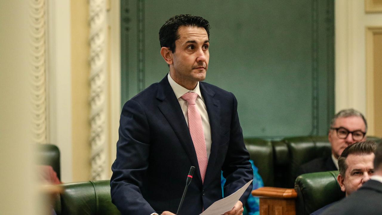 Twenty-nine per cent of Queenslanders think Opposition Leader David Crisafulli would be the better premier. Picture: NCANewswire/Glenn Campbell