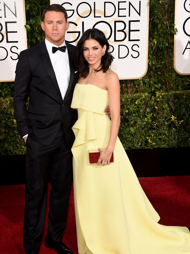 Actors Channing Tatum and Jenna Dewan Tatum.