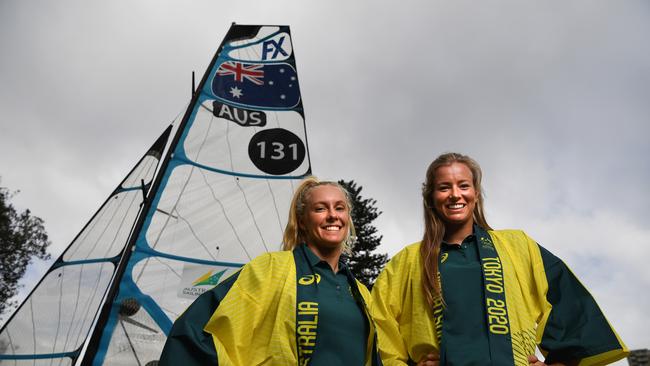 Tess Lloyd (left) and Jaime Ryan. Picture: Dean Lewins