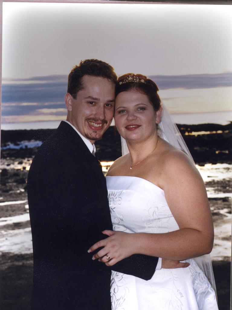 Tony Rawlins and Janell Mears were married on July 2, 2000, in Hervey Bay.