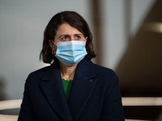 SYDNEY, AUSTRALIA - NewsWire Photos JULY 9, 2021: NSW Premier Gladys Berejiklian speaking to media at a press conference update on COIVID-19. Picture: NCA NewsWire / James Gourley