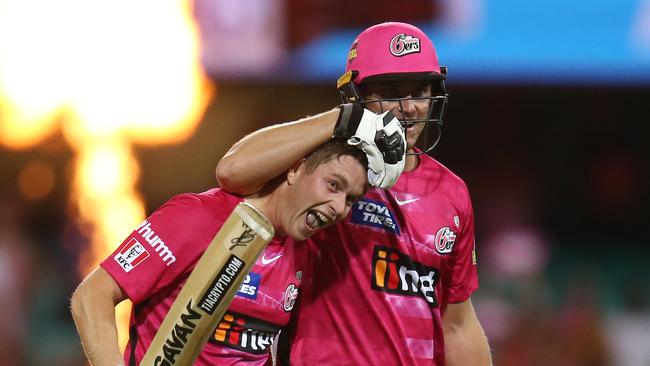 Hayden Kerr of the Sixers. Photo by Jason McCawley – CA/Cricket Australia via Getty Images