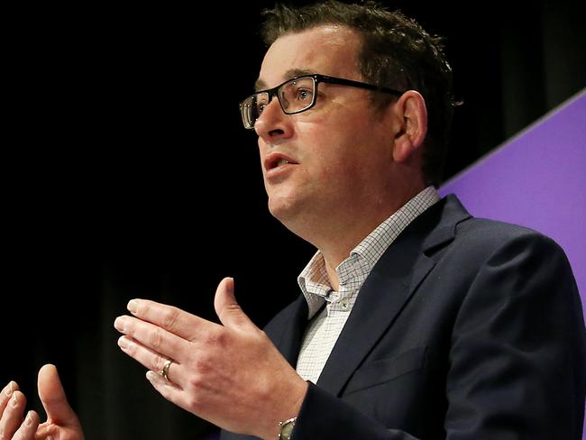 MELBOURNE, AUSTRALIA - NewsWire Photos July 28, 2020 : Victorian Premier Daniel Andrews announcing the latest numbers in coronavirus infections across the state which is in the middle of a second wave of COVID-19. Picture : NCA NewsWire / Ian Currie