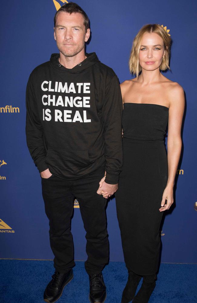The couple at the Australians in Film Awards Gala in October last year. Picture: Nick Agro / AFP