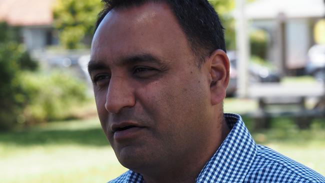 Coffs Harbour MP Gurmesh Singh says the community has to report crime to police rather than taking to social media. Picture: supplied