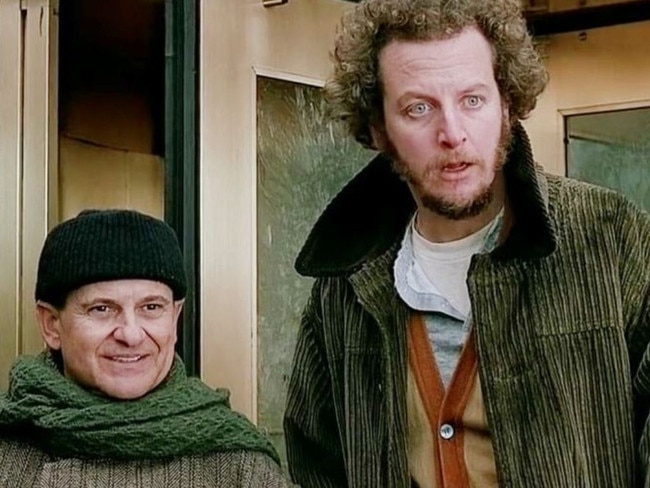 The Sticky Bandits were a hilarious team in Home Alone. Daniel Stern played Marv Murchins and Joe Pesci played Harry Lyme. Stern managed to negotiate 1% of the profits of Home Alone 2, scoring him millions.