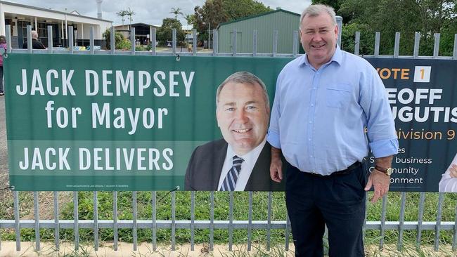 Bundaberg Mayor Jack Dempsey said he was driven by his passion for the region to contest a third consecutive term in 2024.