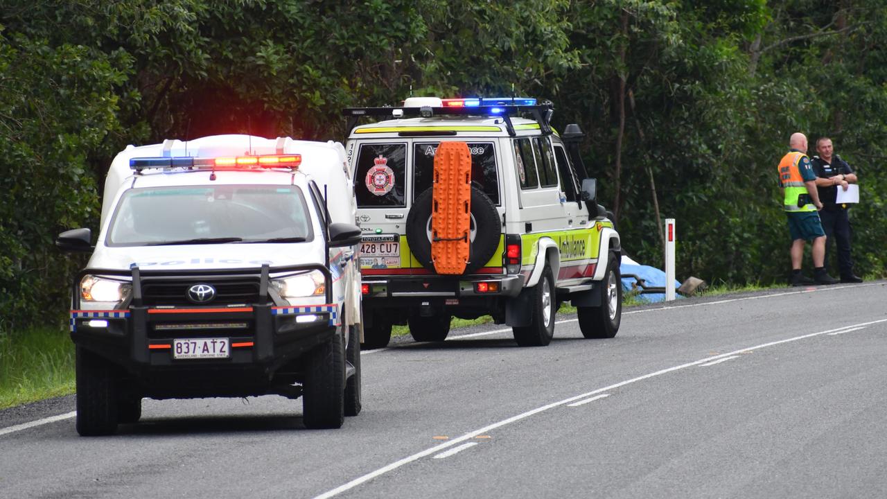 Two people were killed after single-vehicle rollover on the Bruce Highway north of Ingham earlier this year. Picture: Cameron Bates