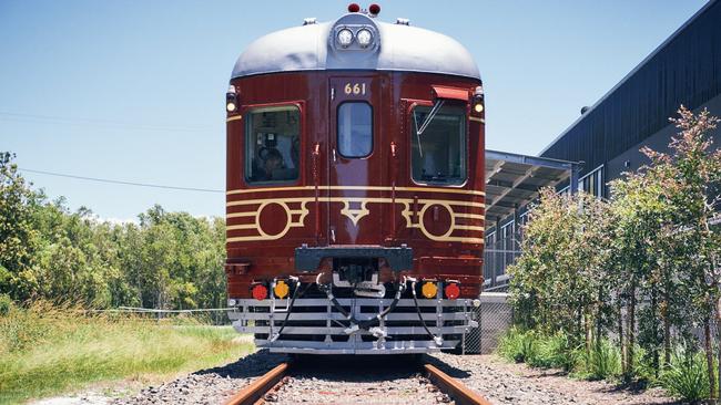 The Byron Bay solar train.