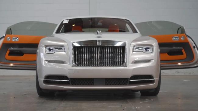 The Rolls Royce Wraith fetched $502,000.