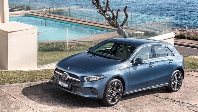 Merc’s new plug-in hybrid small costs about $70,000.